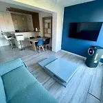 Lägenhet Golfe Juan - 5min Des Plages - Parking Privee - Piscine Rooftop Vallauris
