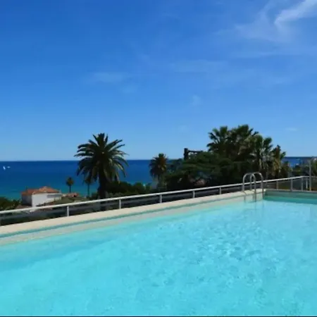 Golfe Juan - 5min Des Plages - Parking Privee - Piscine Rooftop 公寓 *