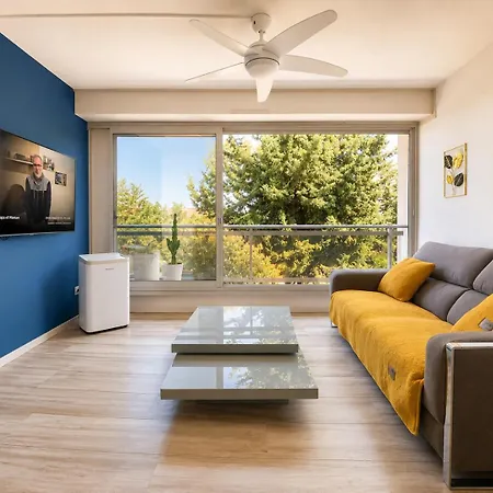 Golfe Juan - 5min Des Plages - Parking Privee - Piscine Rooftop Apartamento Vallauris